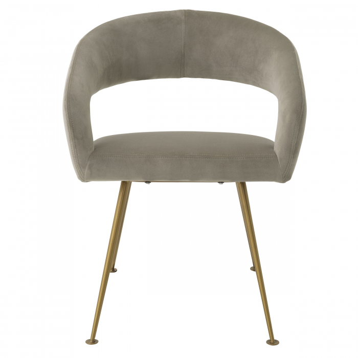   Scaun de dining Bravo din catifea greige savona 116144 EICHHOLTZ [2]