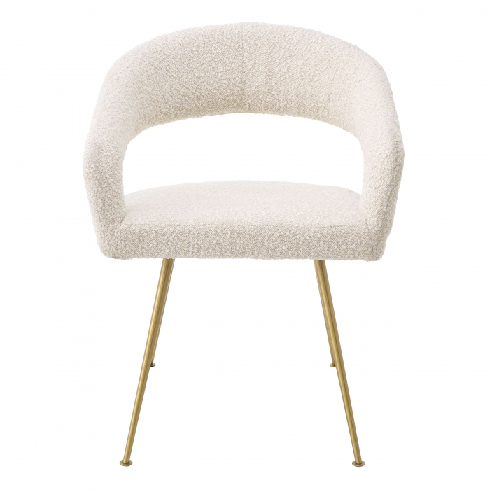   Scaun de dining Bravo bouclé crem 116146 EICHHOLTZ [3]