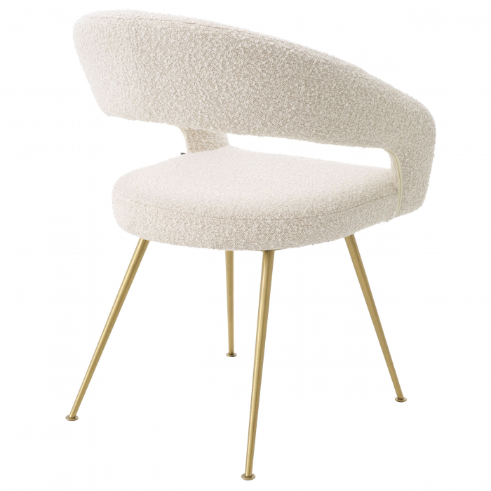   Scaun de dining Bravo bouclé crem 116146 EICHHOLTZ [4]
