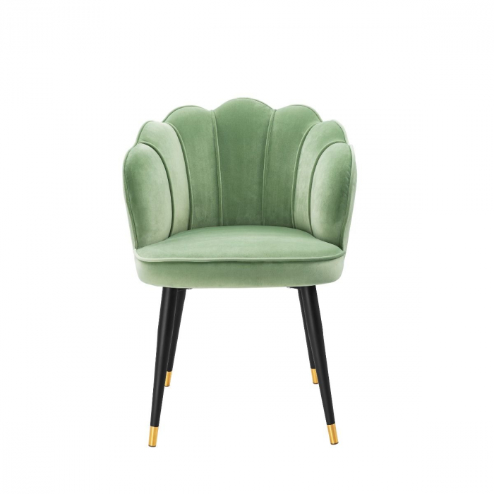   Scaun de dining Bristol savona catifea verde pistachiu 113544 EICHHOLTZ [3]