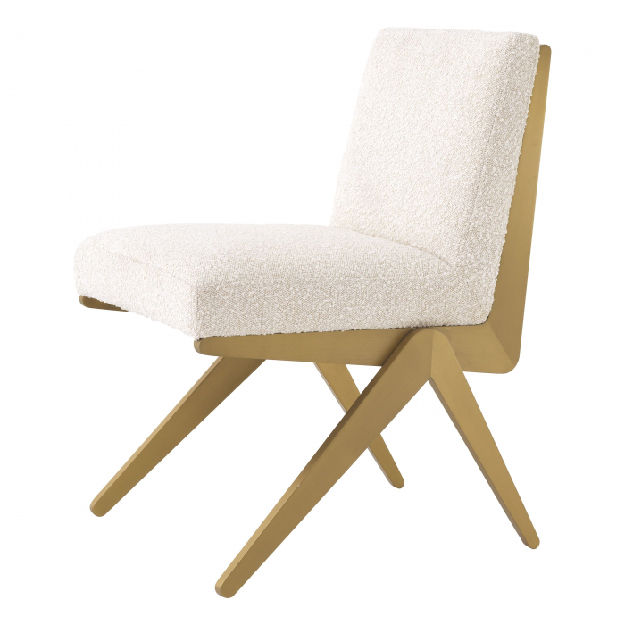   Scaun de dining Fico bouclé crem 114716 EICHHOLTZ [4]