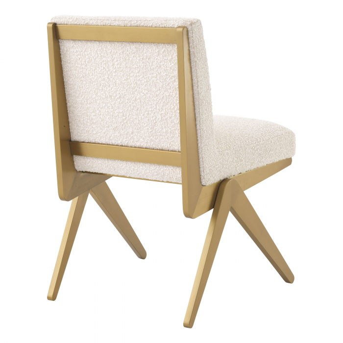   Scaun de dining Fico bouclé crem 114716 EICHHOLTZ [5]