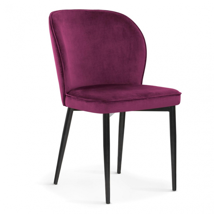 Scaun dining personalizabil Alivi fara brate, picioare metalice, AINECHSTGR3XXXP - Atreve [23]