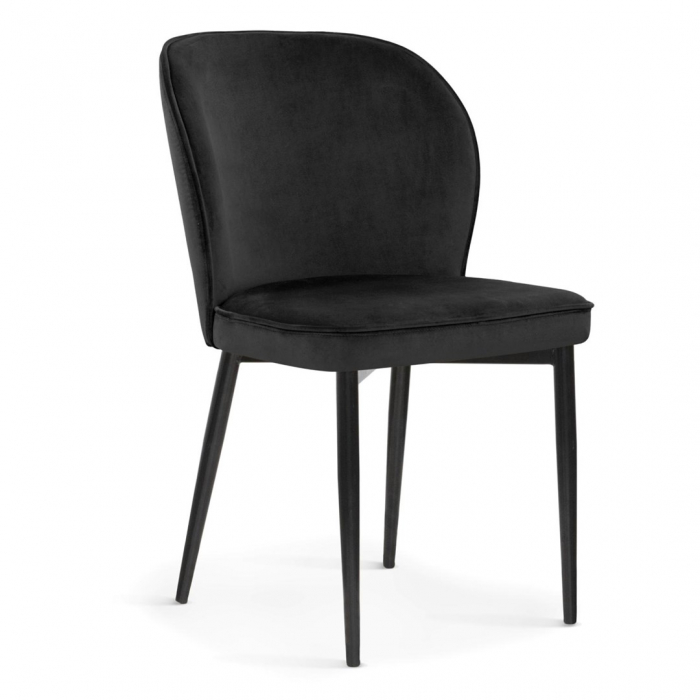 Scaun dining personalizabil Alivi fara brate, picioare metalice, AINECHSTGR3XXXP - Atreve [17]