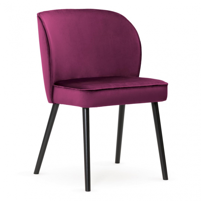 Scaun dining personalizabil Alivi Plus, fara brate, picioare lemn, AINECHPLGR1XXXP - Atreve [7]