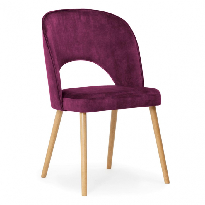 Scaun dining personalizabil Artemi, fara brate, picioare lemn, JAZZ0CHSTGR1XXXP - Atreve [4]
