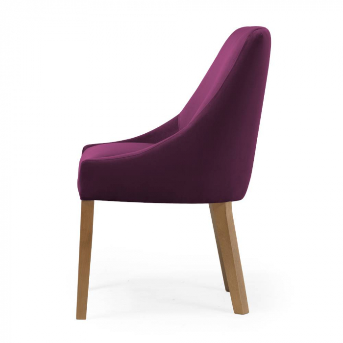 Scaun dining personalizabil Damir, picioare lemn, PAWECHSTGR1XXXP - Atreve [19]