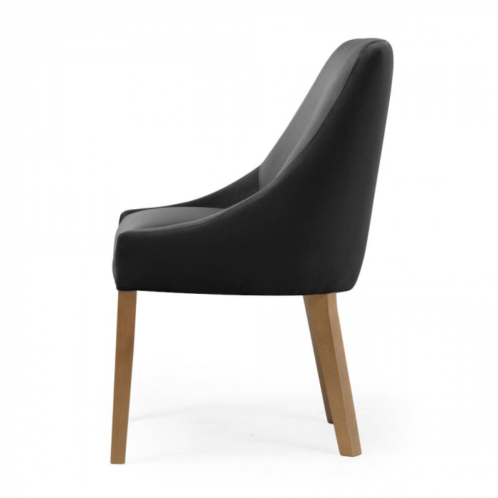 Scaun dining personalizabil Damir, picioare lemn, PAWECHSTGR1XXXP - Atreve [14]