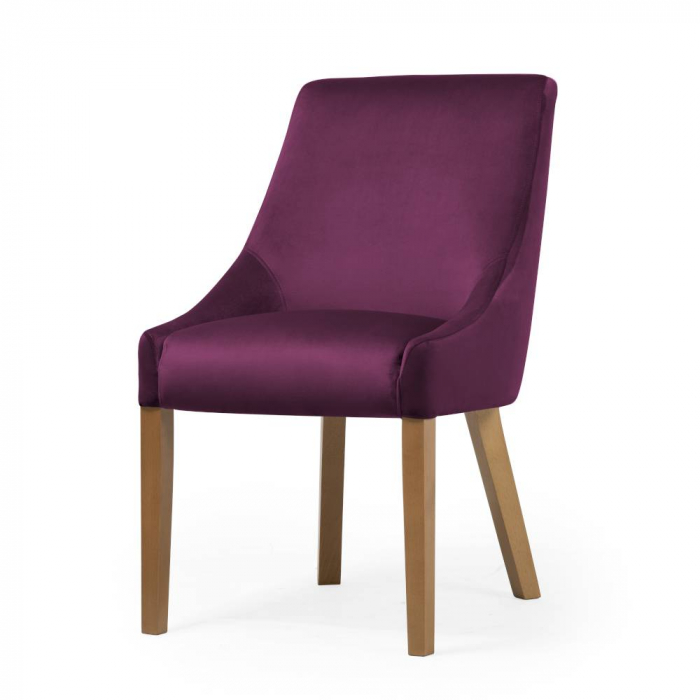 Scaun dining personalizabil Damir, picioare lemn, PAWECHSTGR1XXXP - Atreve [18]