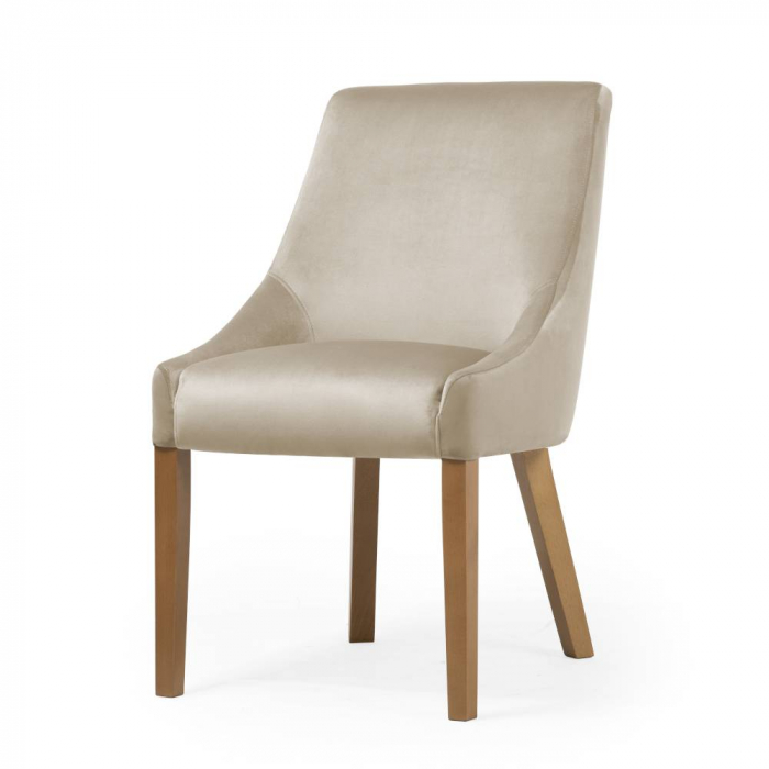 Scaun dining personalizabil Damir, picioare lemn, PAWECHSTGR1XXXP - Atreve [8]