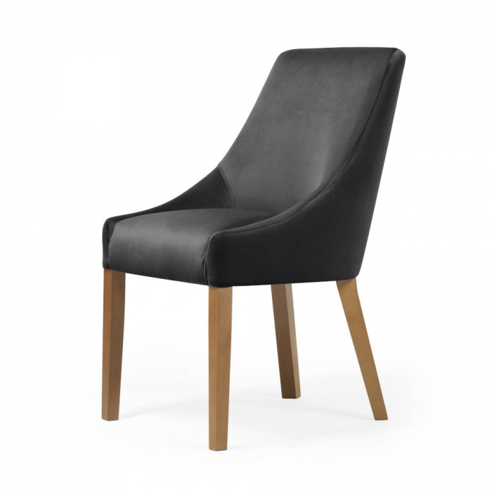 Scaun dining personalizabil Damir, picioare lemn, PAWECHSTGR1XXXP - Atreve [11]
