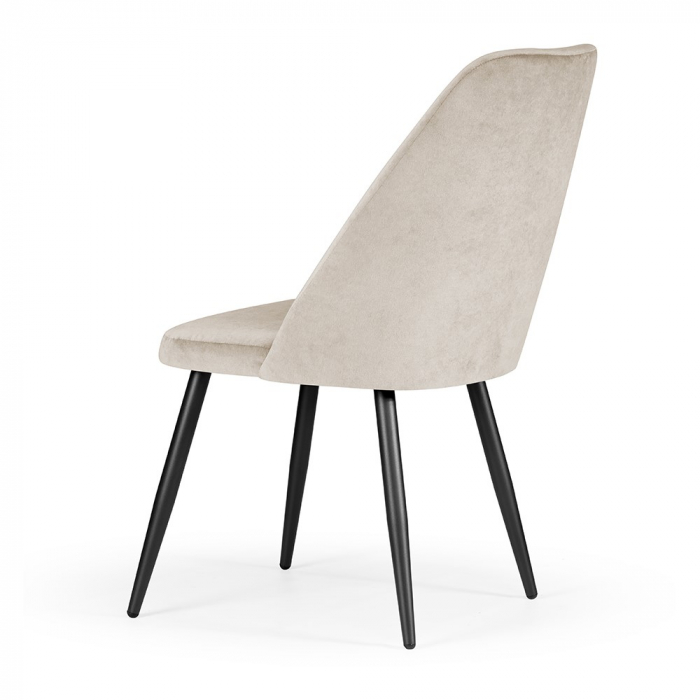 Scaun dining personalizabil Gosha, fara brate, picioare metal, BOSFCHSTGR1XXXP - Atreve [10]