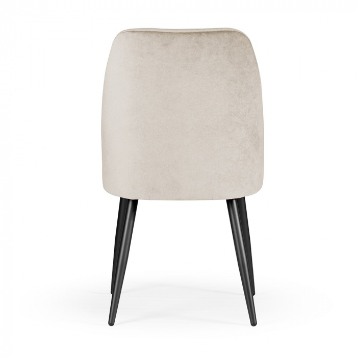 Scaun dining personalizabil Gosha, fara brate, picioare metal, BOSFCHSTGR1XXXP - Atreve [9]