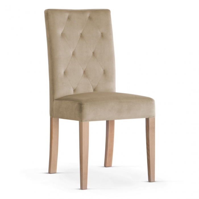 Scaun dining personalizabil Keoni, fara brate, picioare lemn, ORLACHSTGR3XXXP - Atreve [2]