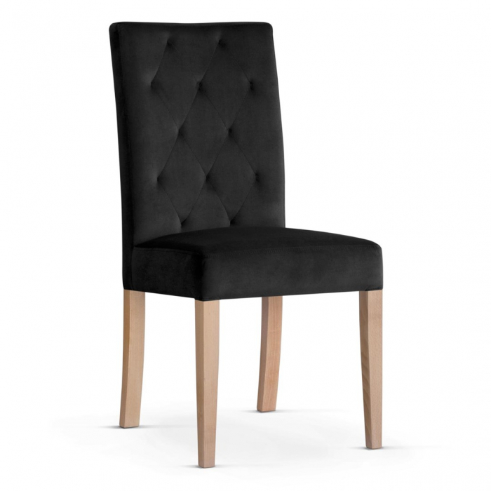 Scaun dining personalizabil Keoni, fara brate, picioare lemn, ORLACHSTGR3XXXP - Atreve [3]