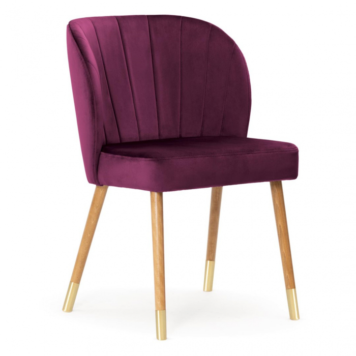 Scaun dining personalizabil Linton Plus, fara brate, picioare lemn, SHELCHPLGR1XXXP - Atreve [8]