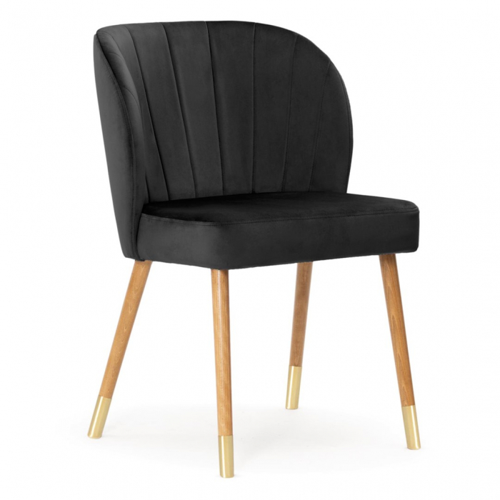 Scaun dining personalizabil Linton Plus, fara brate, picioare lemn, SHELCHPLGR1XXXP - Atreve [6]