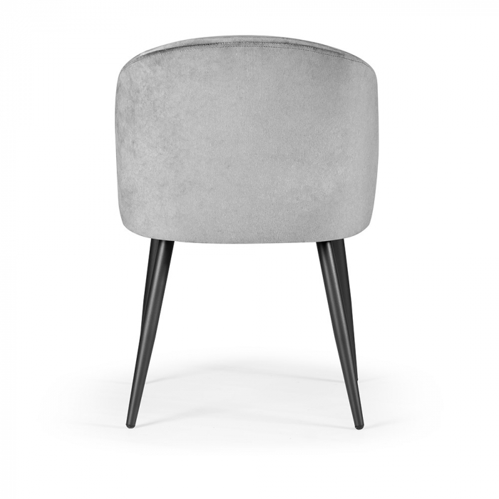 Scaun dining personalizabil Nello, cu brate, picioare metal, KORFCHSTGR1XXXP - Atreve [3]