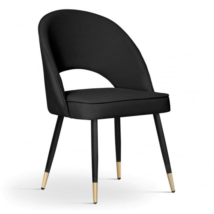 Scaun dining personalizabil Nuada, fara brate, picioare metal, PONTCHSTGR1XXXP - Atreve [8]
