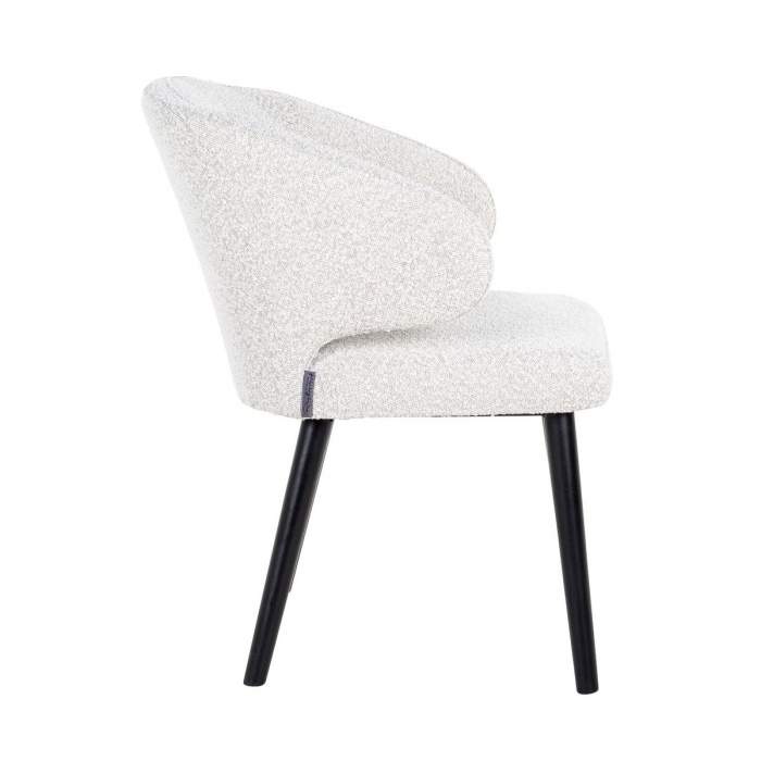 Scaun Indigo white boucl√© (Copenhagen 900 Boucl√© White), S4497 WHITE BOUCLé - Richmond Interiors [2]