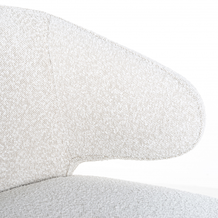 Scaun Indigo white boucl√© (Copenhagen 900 Boucl√© White), S4497 WHITE BOUCLé - Richmond Interiors [5]