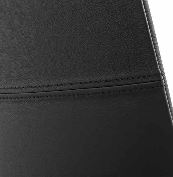 Scaun directorial negru Kennedy lux tapiterie piele naturala / baza aluminiu, OC00340BL - Kokoon [15]