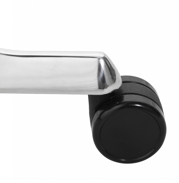 Scaun directorial negru Kennedy lux tapiterie piele naturala / baza aluminiu, OC00340BL - Kokoon [23]