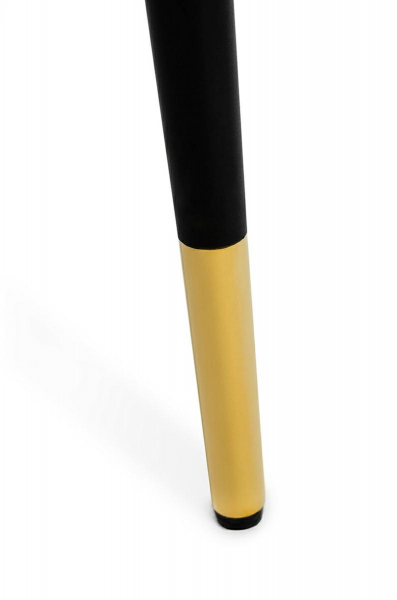 Scaun elegant design living Muriel, diverse culori, velur/picioare negre cu capete aurii, KH1201100122.DKGREY - King [9]