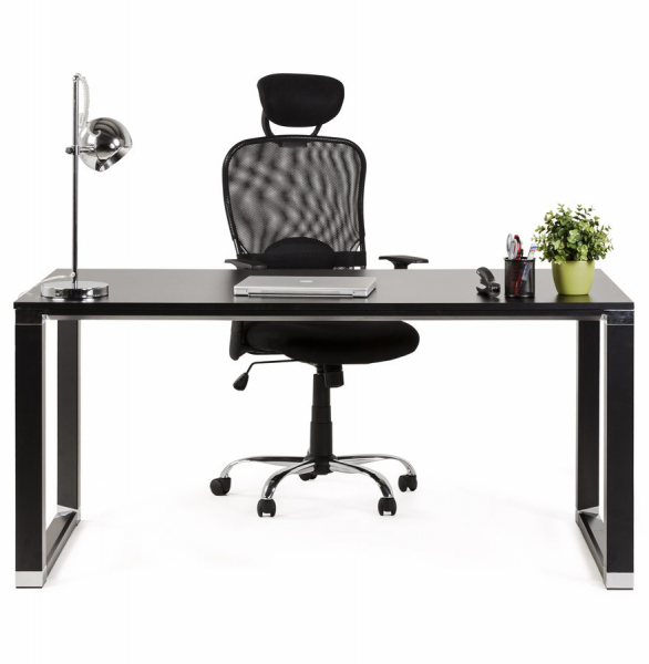 Scaun ergonomic birou negru Soviet cu tetiera reglabila, spatar mesh, OC00380BL - Kokoon [20]