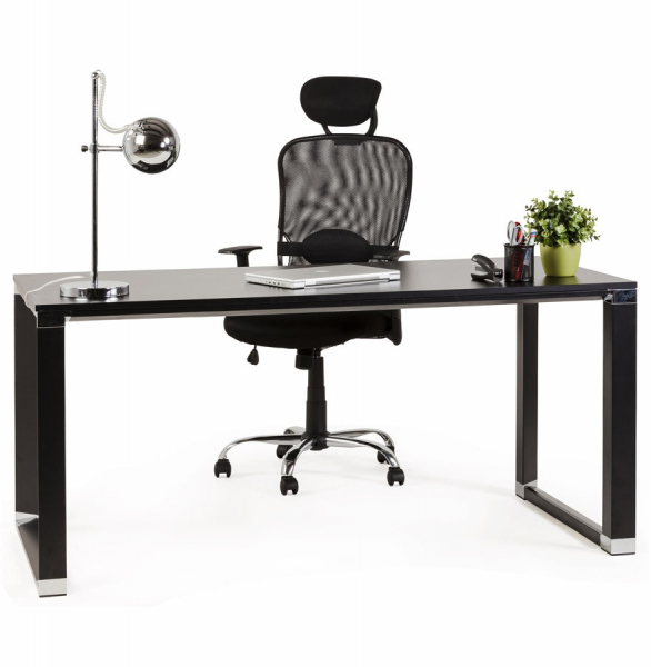 Scaun ergonomic birou negru Soviet cu tetiera reglabila, spatar mesh, OC00380BL - Kokoon [19]