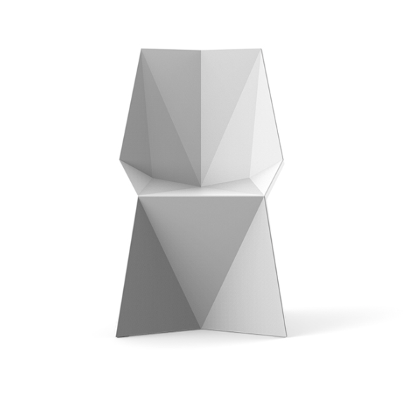 Scaun exterior iluminare LED Vertex 53x56x86 cm polipropilena, design modern, 51007 - Vondom [3]