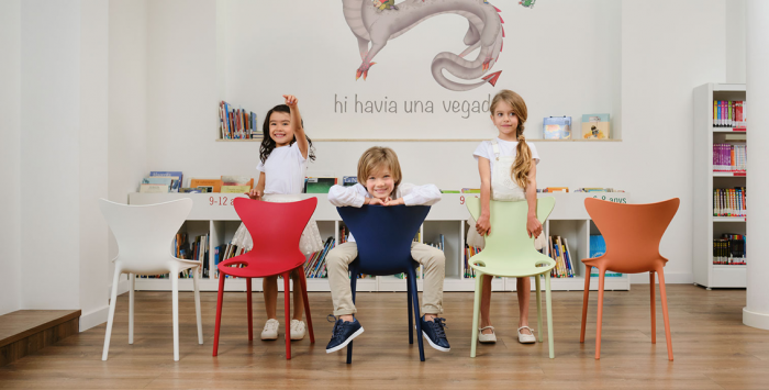 Scaun exterior Love Mini fara brate, polipropilena, design modern, diverse culori, 65043F - Vondom [15]