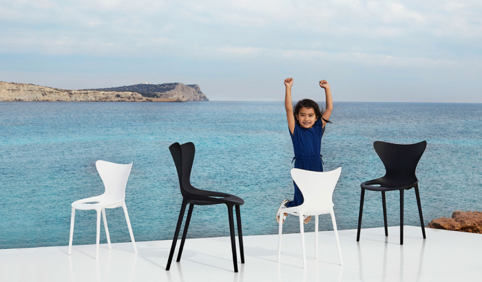 Scaun exterior Love Mini fara brate, polipropilena, design modern, diverse culori, 65043F - Vondom [19]