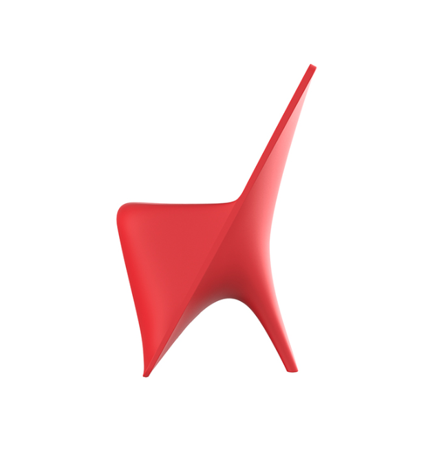 Scaun exterior Pal 50x53x80 cm, rasina din polietilena, design modern, 51025 - Vondom [3]