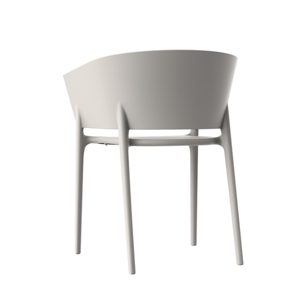 Scaun exterior premium Africa cu brate, polipropilena injectata cu fibra de sticla, 65005 - Vondom [5]