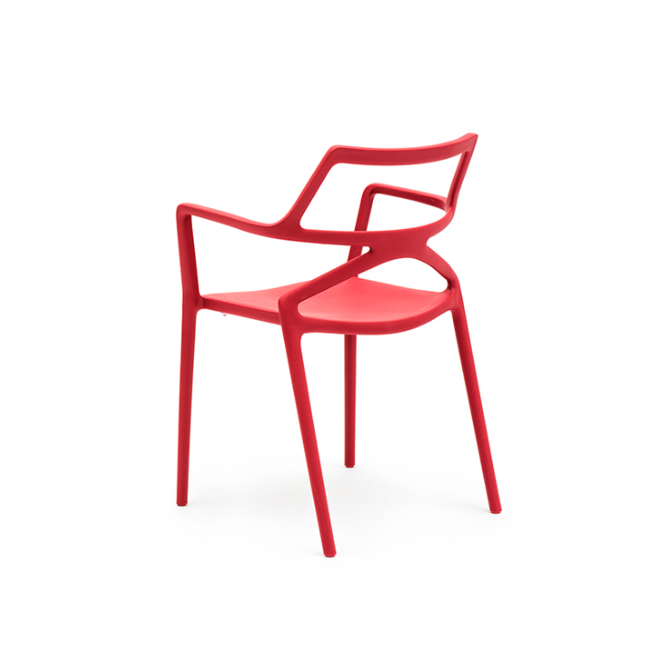 Scaun exterior premium Delta cu brate, polipropilena injectata cu fibra de sticla, 66026 - Vondom [6]