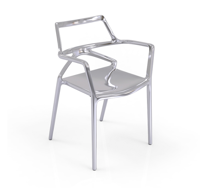 Scaun exterior premium Delta cu brate, polipropilena injectata cu fibra de sticla, 66026 - Vondom [12]