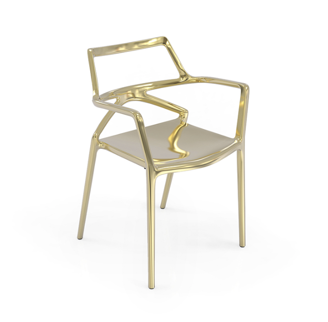 Scaun exterior premium Delta cu brate, polipropilena injectata cu fibra de sticla, 66026 - Vondom [11]