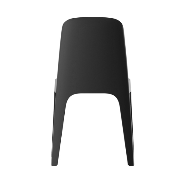 Scaun exterior Solid fara brate, polipropilena injectata cu aditivi minerali, 55024 - Vondom [4]