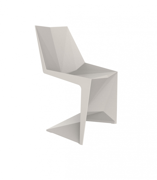 Scaun exterior Voxel mini, polipropilena injectata cu fibra de sticla, diverse finisaje, 51036 - Vondom [3]