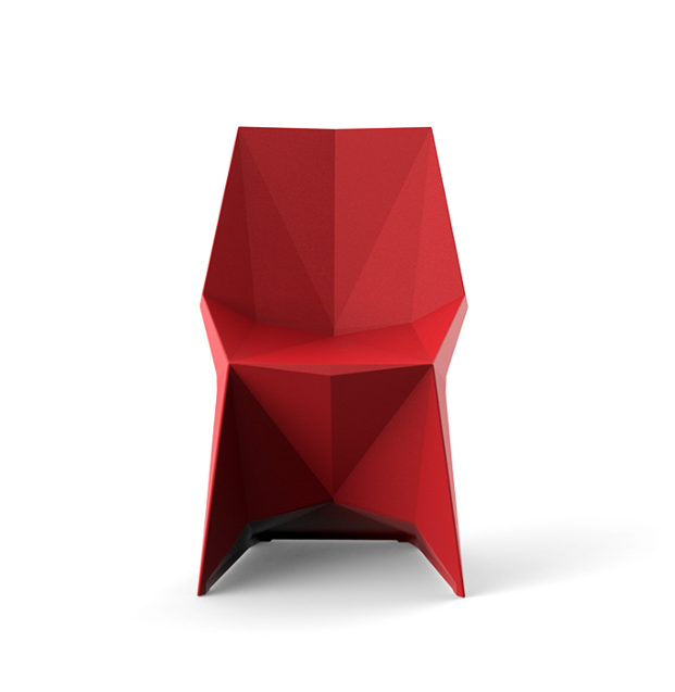 Scaun exterior Voxel, polipropilena injectata cu fibra de sticla, diverse finisaje, 51033F - Vondom [4]