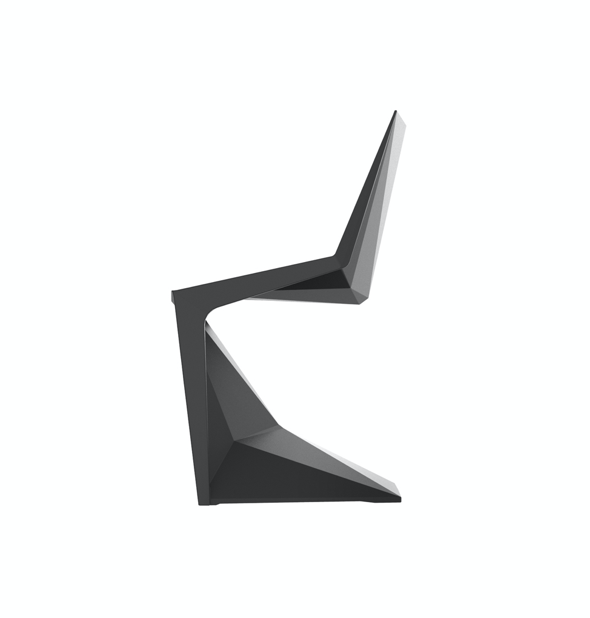 Scaun exterior Voxel, polipropilena injectata cu fibra de sticla, diverse finisaje, 51033F - Vondom [5]