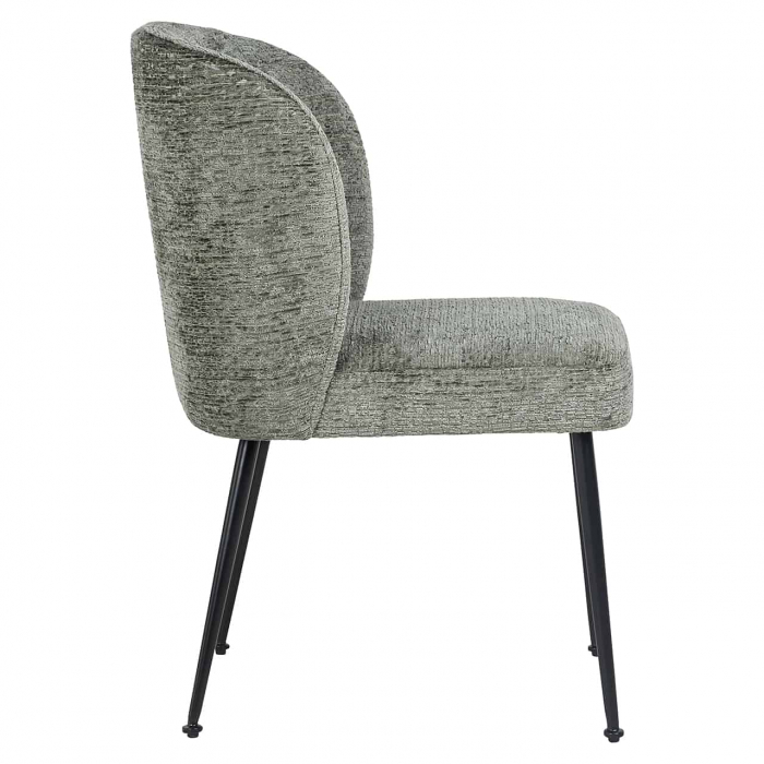 Scaun Fallon Thyme Fusion / negru (Genova 504 Jade), S4507 THYME FUSION - Richmond Interiors [2]