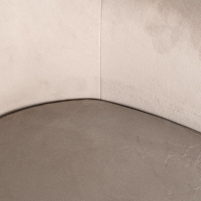 Scaun Fay kaki catifelat ignifugat (FR-Quartz 903 Khaki), S4581 FR KHAKI VELVET - Richmond Interiors [7]