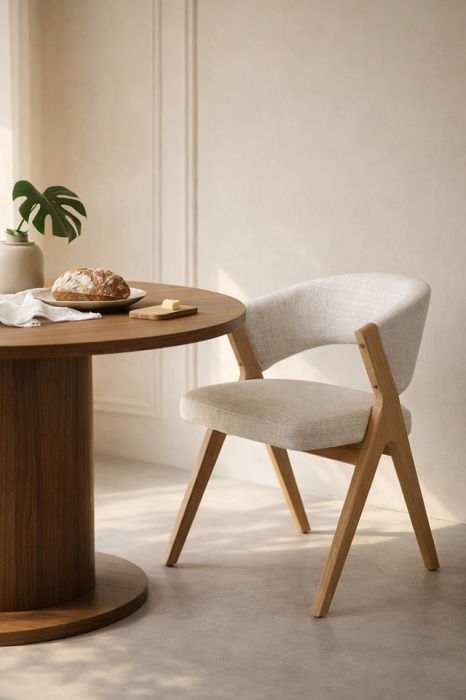 Scaun Firenze 55x48x79 cm, Bej - King Home [10]