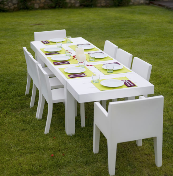 Scaun gradina/terasa Jut fara brate 51x53x80 cm, polipropilena, diverse culori, 44409 - Vondom [3]