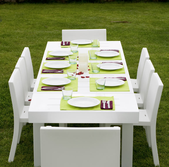 Scaun gradina/terasa Jut fara brate 51x53x80 cm, polipropilena, diverse culori, 44409 - Vondom [4]