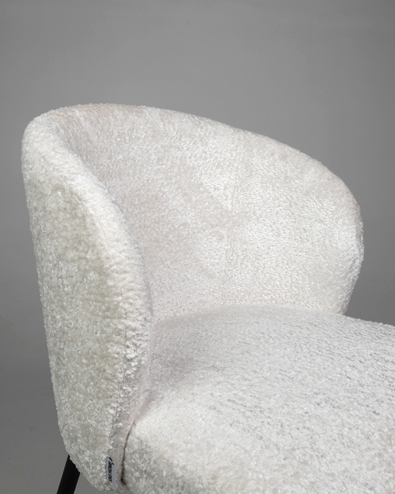 Scaun Greta 56x59x81 cm, Alb - King Home [6]