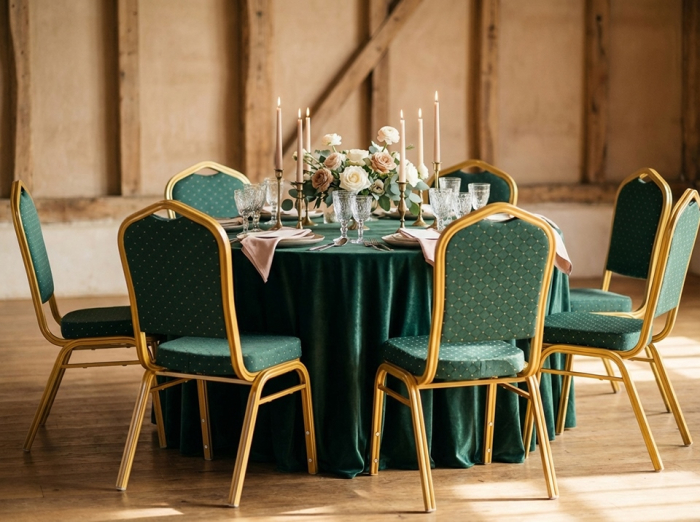 Scaun Hekate 46x58x93,5 cm, Verde - King Home [10]