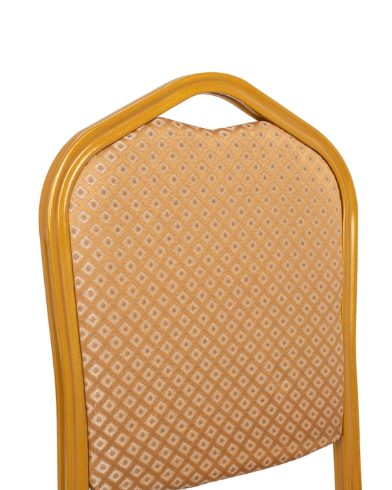 Scaun Hera 46x58x93,5 cm, Țesătură Tapicerskiej Bej - King Home [3]